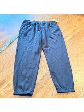 ALL IN MOTION MENS CORE FLEECE JOGGER PANTS NEW BLACK XXL